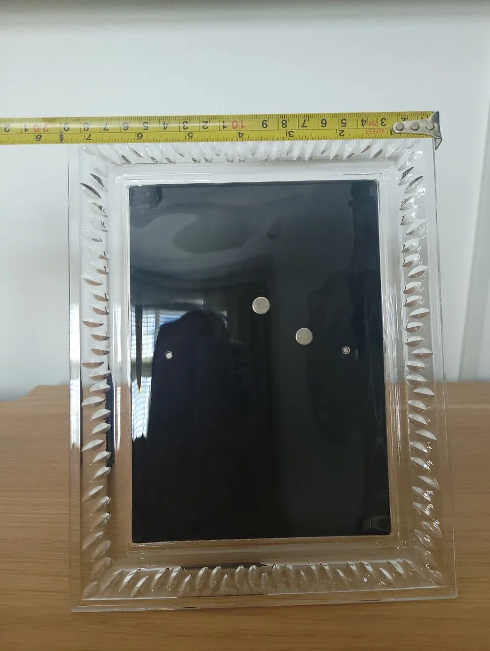 Waterford by VERA WANG 5x7 Duchess Crystal Glass Photo Frame